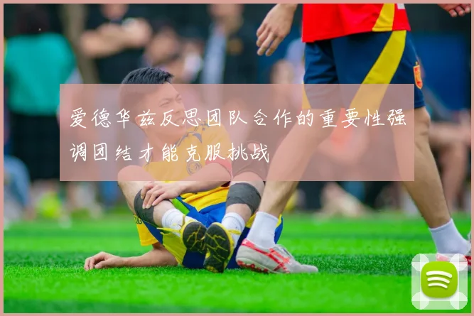 爱德华兹反思团队合作的重要性强调团结才能克服挑战